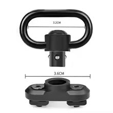 Sling Swivel Stud Mount Adapter For Mlok Rail Quick Release QD Sling Swivel Mount Adapter