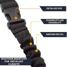 Tactical Gun Sling Military Shooting Adjustable 3 Point Bungee